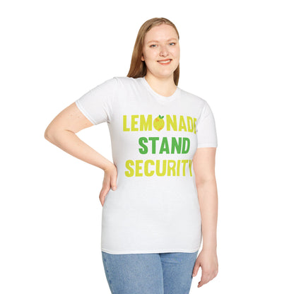 Funny Lemonade Stand Security Summer T-Shirt For Men Women T-Shirt