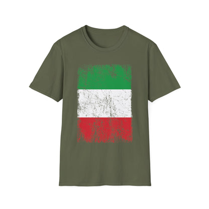 Italia Italy Flag Football Soccer Forza Azzurri T-Shirt for Men Women