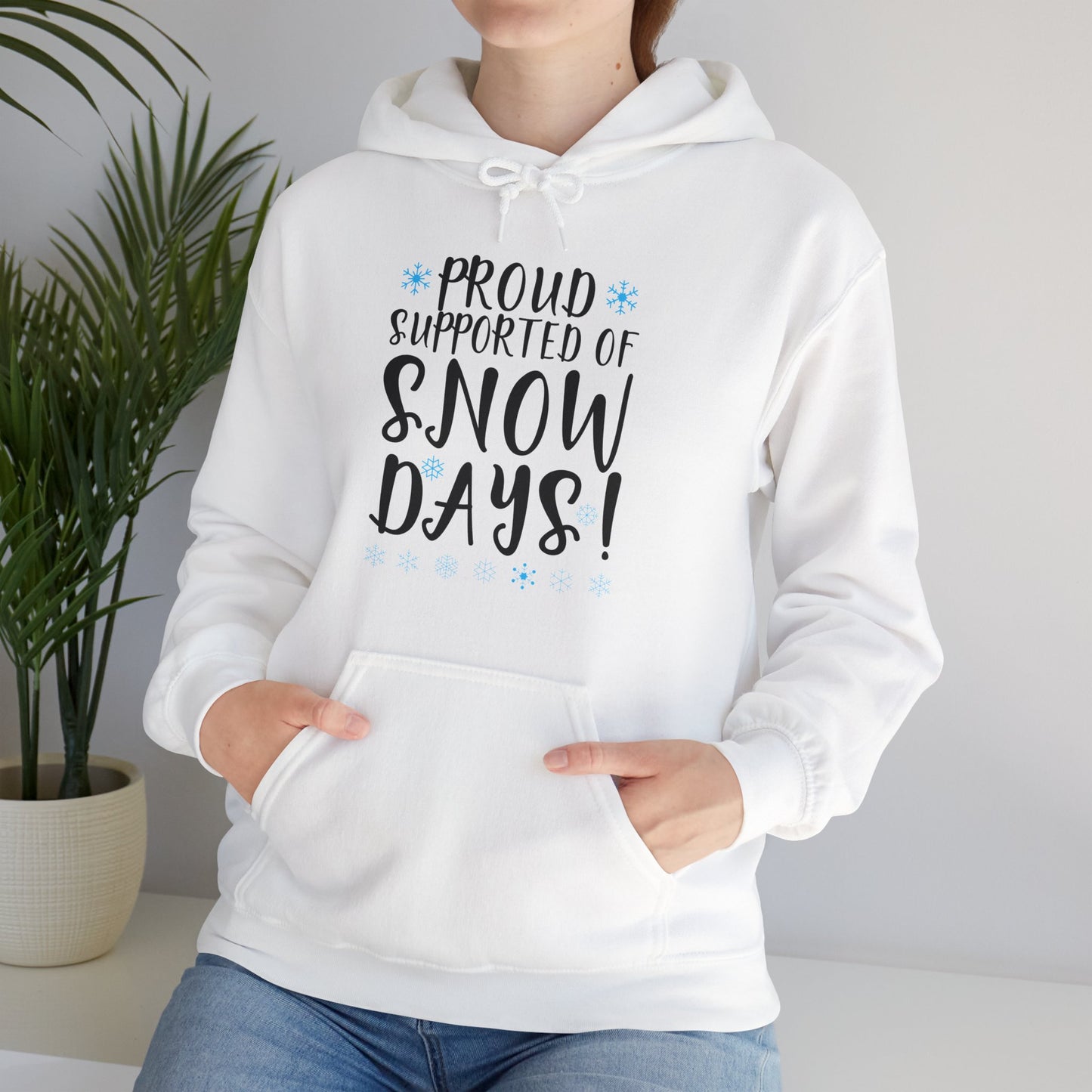 Proud Supporter Of Snow Days Vintage Christmas Holiday Funny Xmas Hoodie For Men Women Hoodie