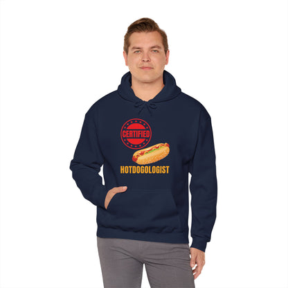 Certified Hotdogologist Hotdog Cool Sausage Hot Dog Lover Hoodie For Men Women Hoodie