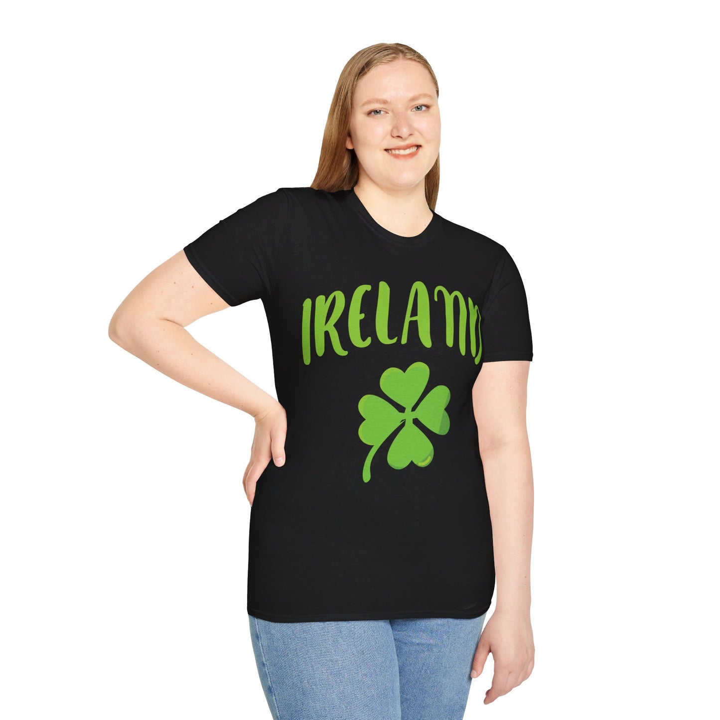 Ireland Shamrock St Patricks Day Clover Irish T-Shirt For Men Women T-Shirt