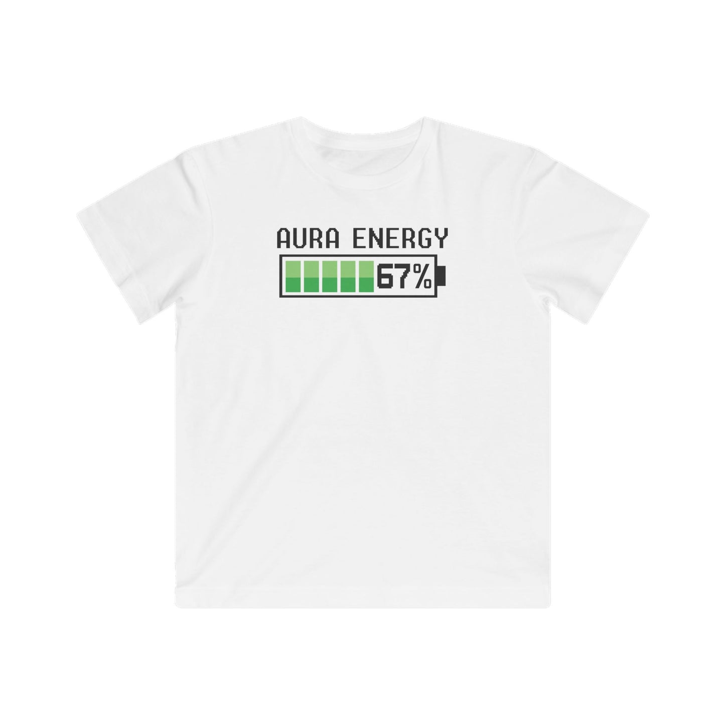Aura Energy 67 Shirt Funny Meme Six Seven 6 7 Humor T-Shirt