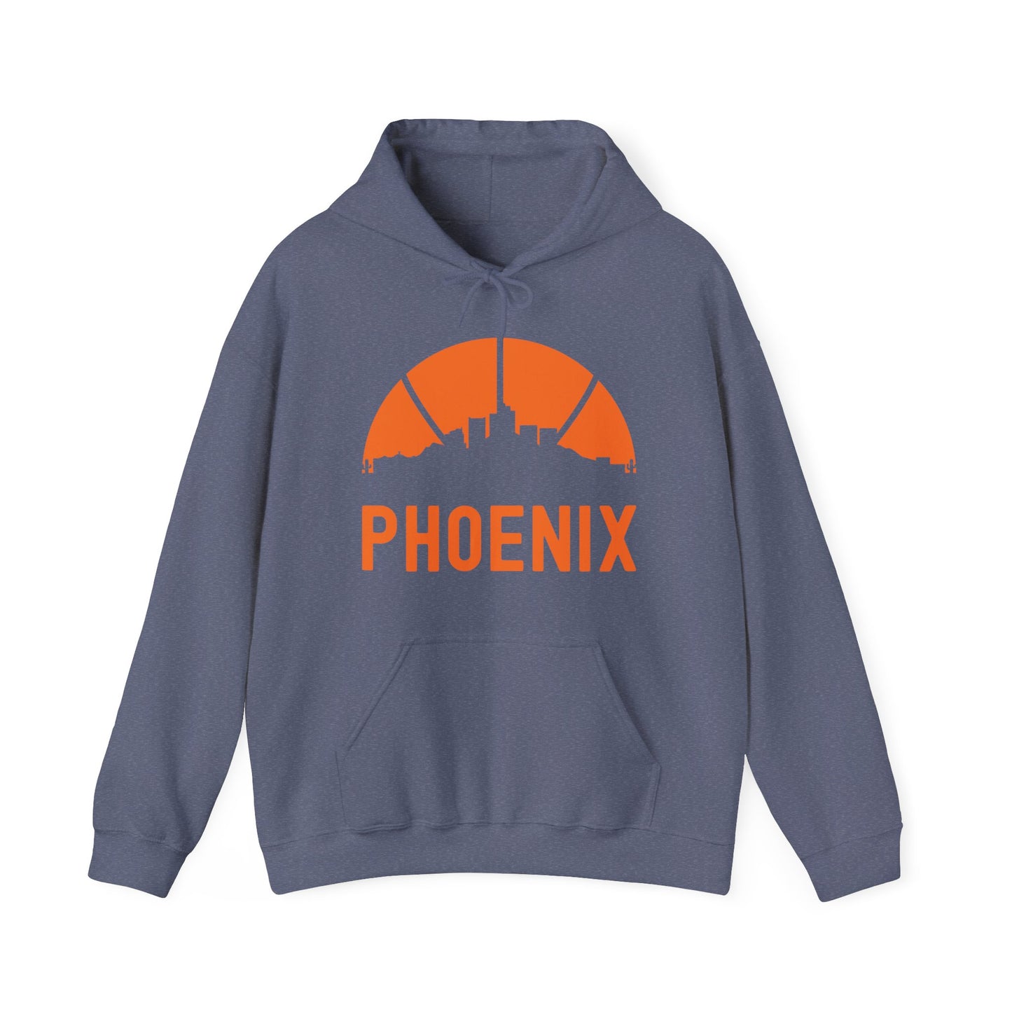 Phoenix Skyline Basketball B-Ball Arizona City Retro Hoodie For Men Women