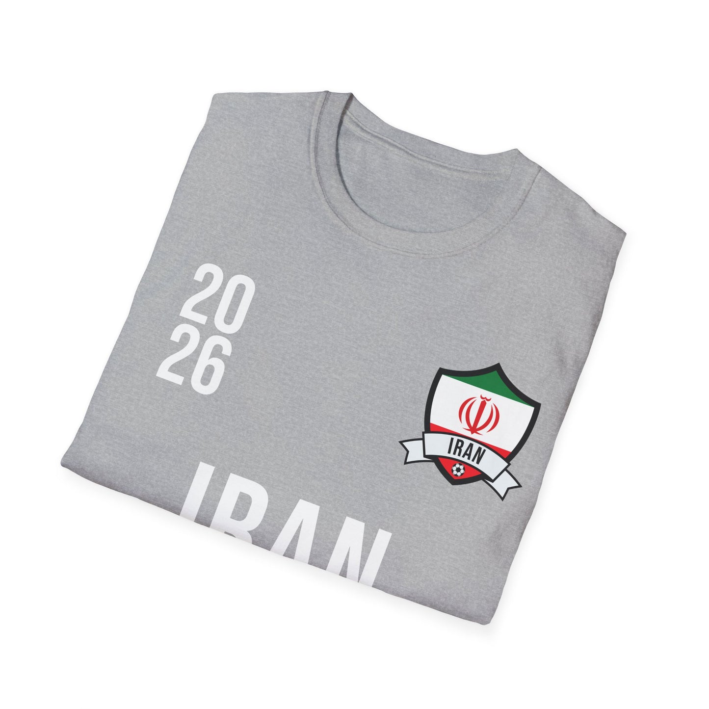 Iran Soccer Tee Flag Football Shirt Gift USA 2026 T-Shirt