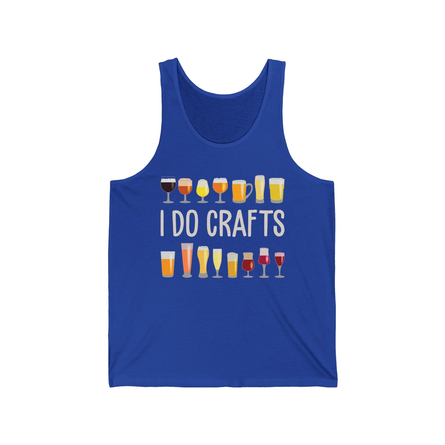 I Do Crafts Beer Vintage Craft Home Brew Art Tank Tops For Men Women