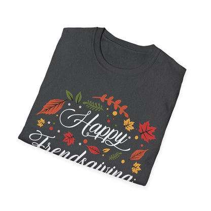 Funny Happy Friendsgiving Shirt Turkey Friends Thanksgiving T-Shirt