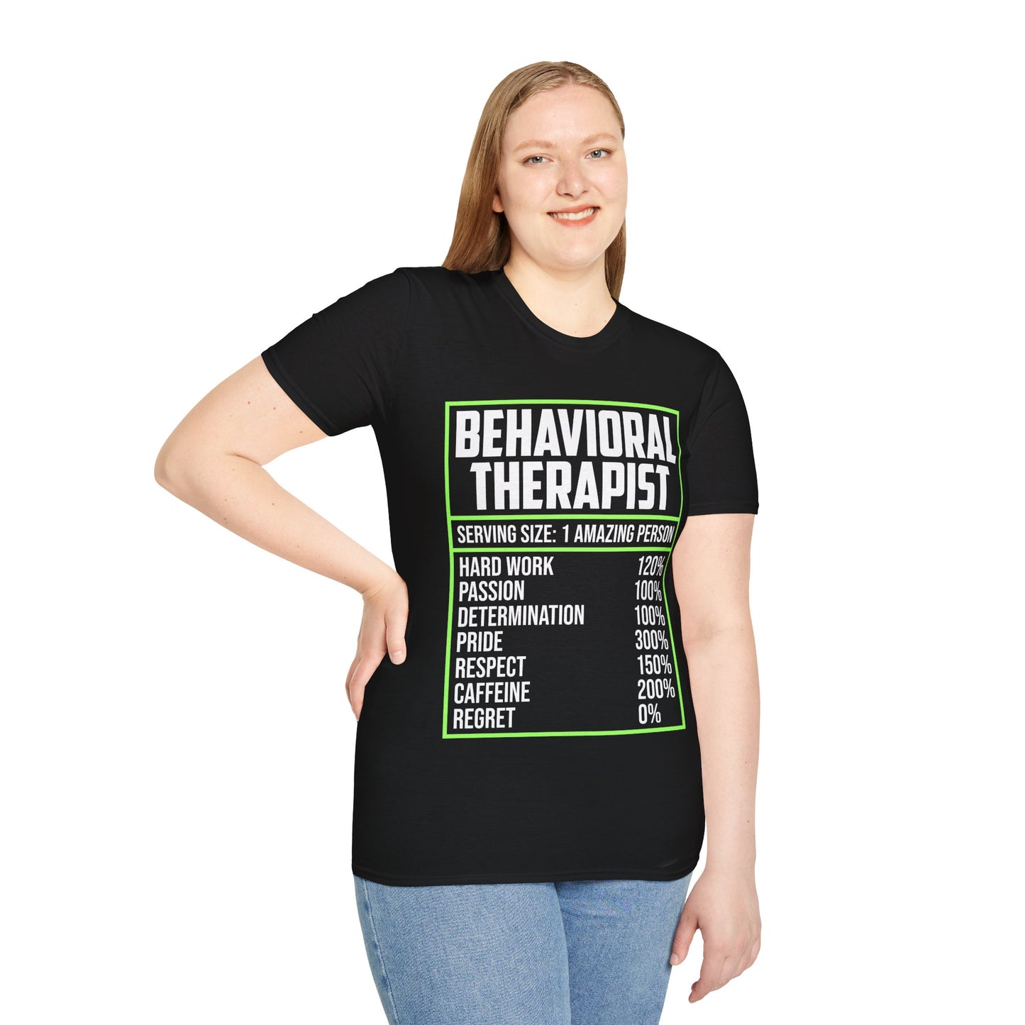 Behavioral Therapist Facts Analyst Behavior Tech SPED Teacher Autism T-Shirt