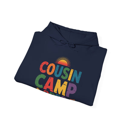 Cousin Camp 2026 Camping Campfire Summer Vacation Family Hoodie