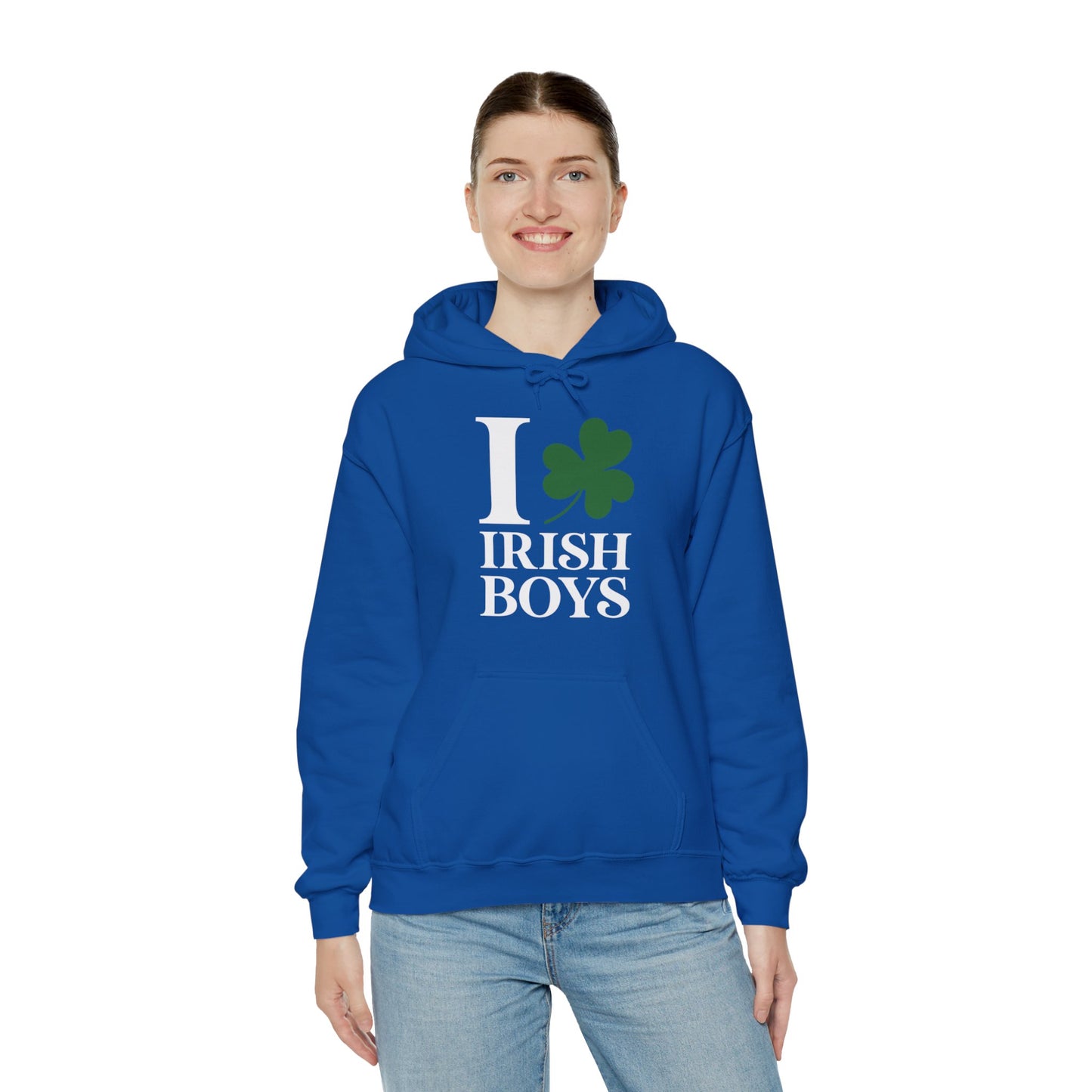 Funny I Love Irish Boys Shamrock St Patricks Day Hoodie For Men Women Hoodie