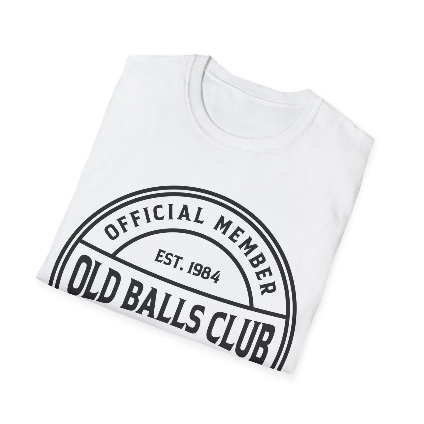 Mens Old Balls Club 40 Years Awesome Forty 40th Birthday Farthers Day T-Shirt