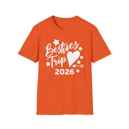 Funny Besties trip or Weekend 2026 For Girls and Women Vacation T-Shirt
