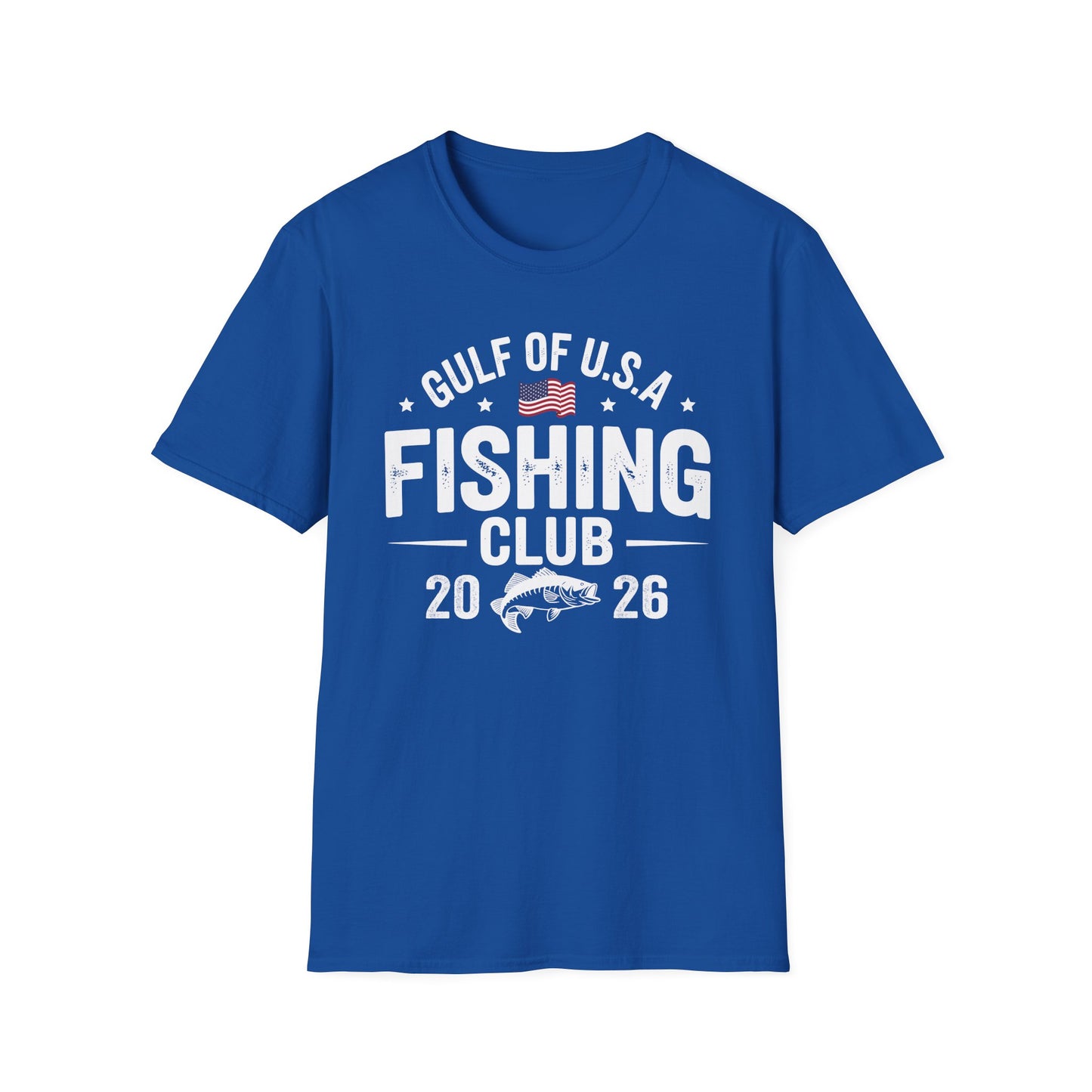 Funny Gulf of US America Fishing Club Hobby Fisher T-Shirt For Men Women
