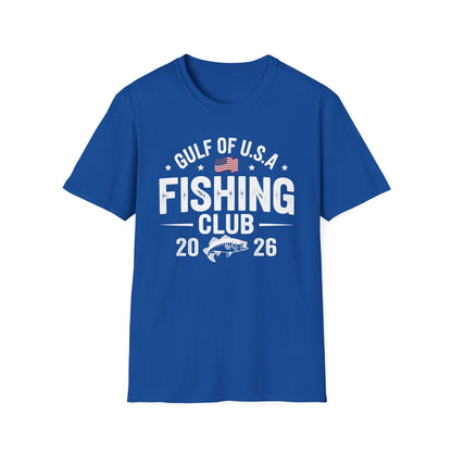 Funny Gulf of US America Fishing Club Hobby Fisher T-Shirt For Men Women