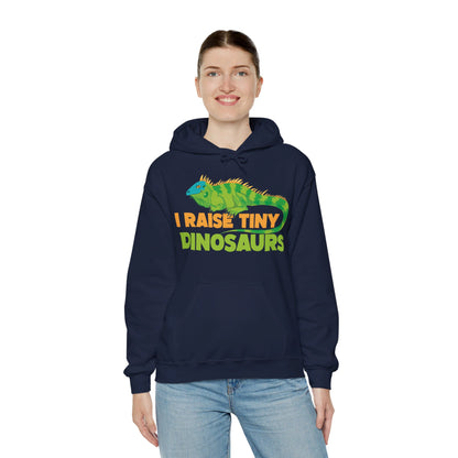 Funny Leopard Gecko I Raise Tiny Dinosaurs Lizard Reptile Geckos Hoodie For Men Women