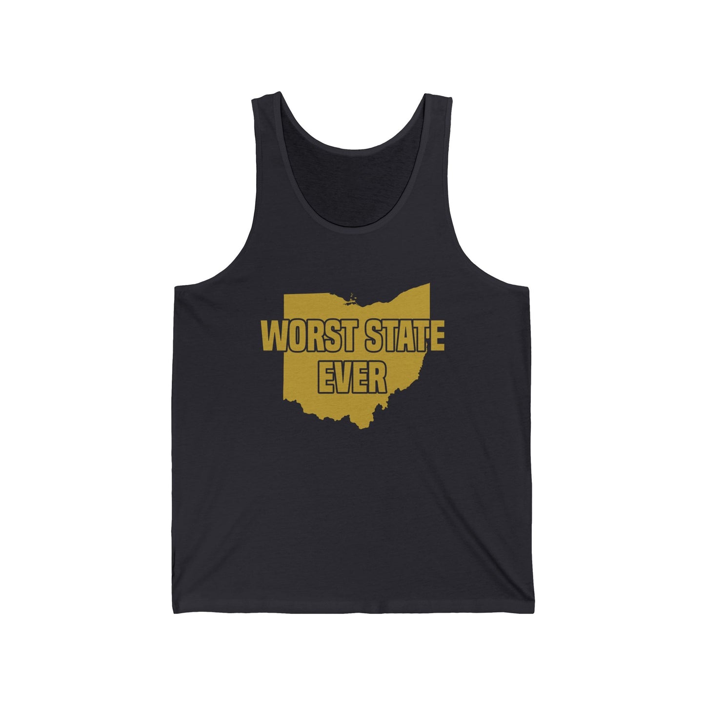 Worst State Ever Ohio Sucks Michigan Sports Fan Tank Tops For Men Women