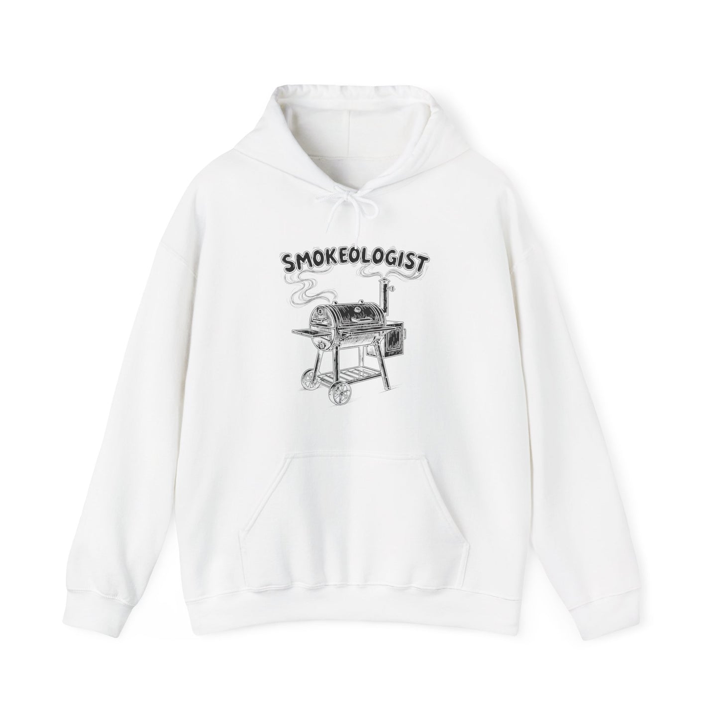 Funny Smokeologist Pitmaster BBQ Smoker Grilling Hoodie