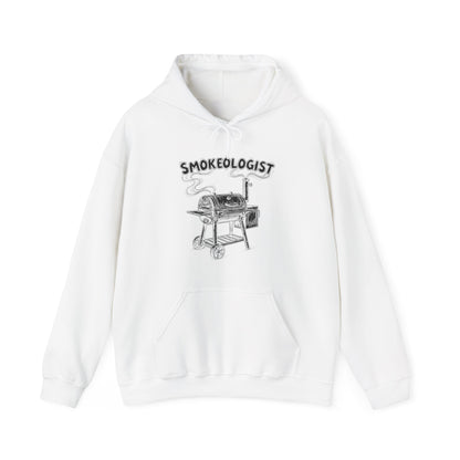 Funny Smokeologist Pitmaster BBQ Smoker Grilling Hoodie