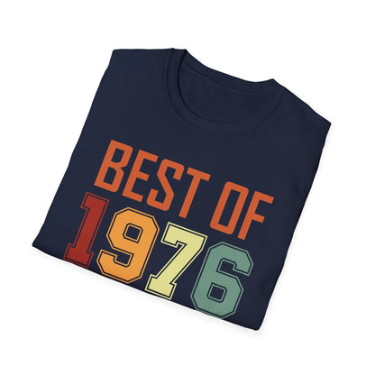 Funny Vintage Best of 1976 50 Year Old Gift 50th Birthday T-Shirt For Men Women T-Shirt