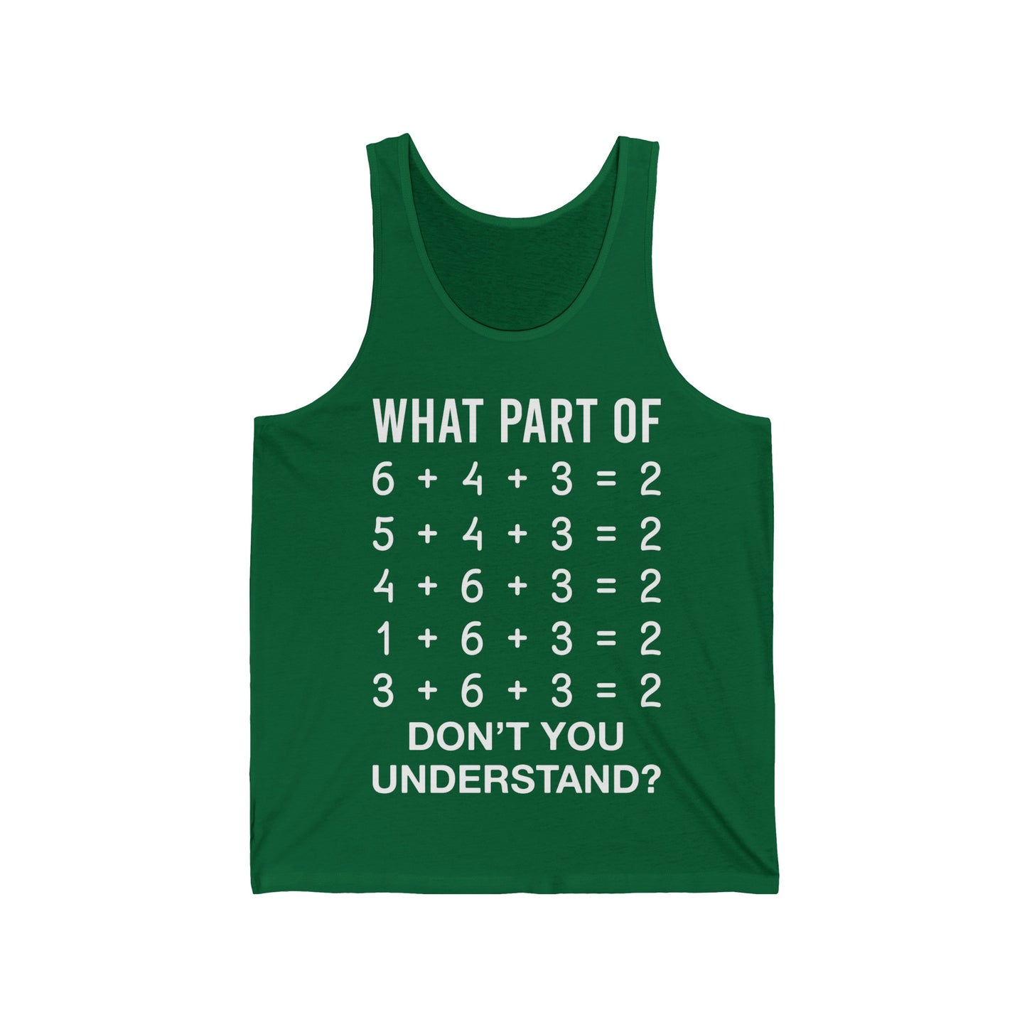 Funny What Part of Baseball Dont You Understand School Team Tank Tops for Men Women