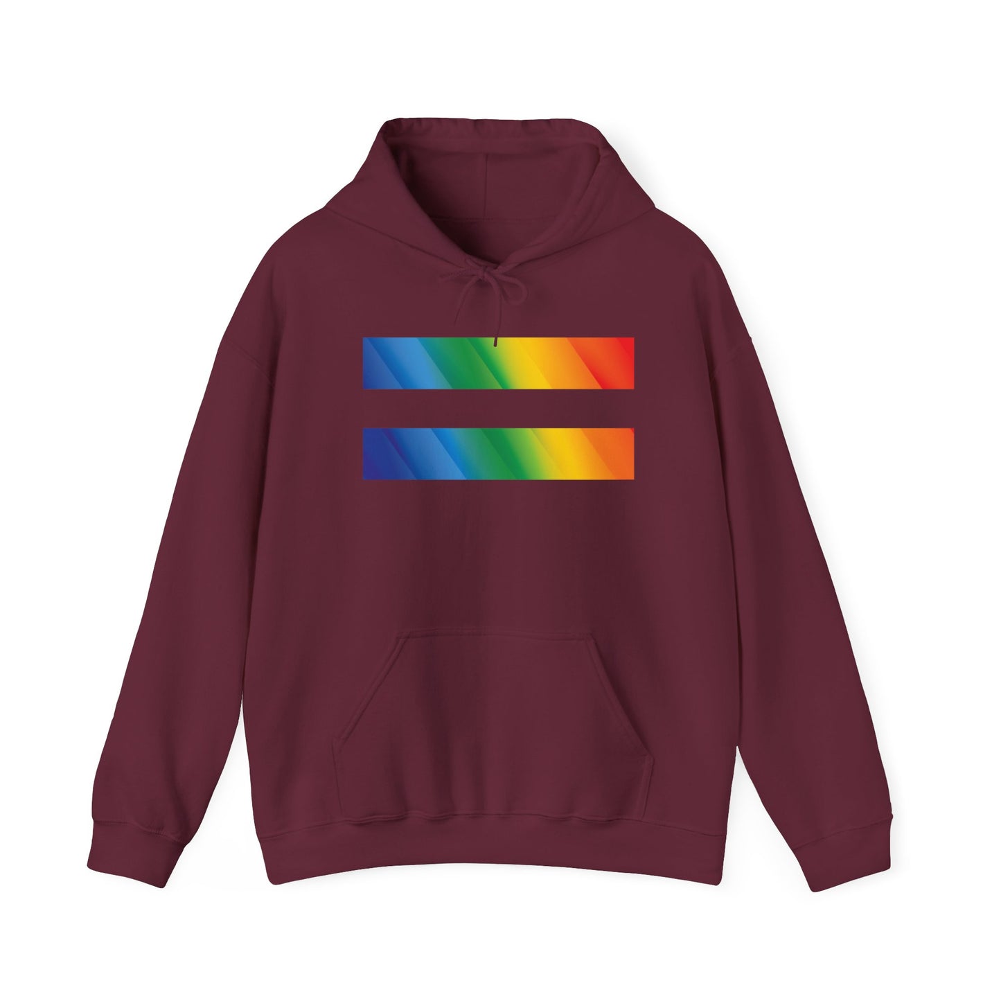 Equal Sign Lesbian Flag Bi Equality Support LGBT Gay  Hoodie For Men Women