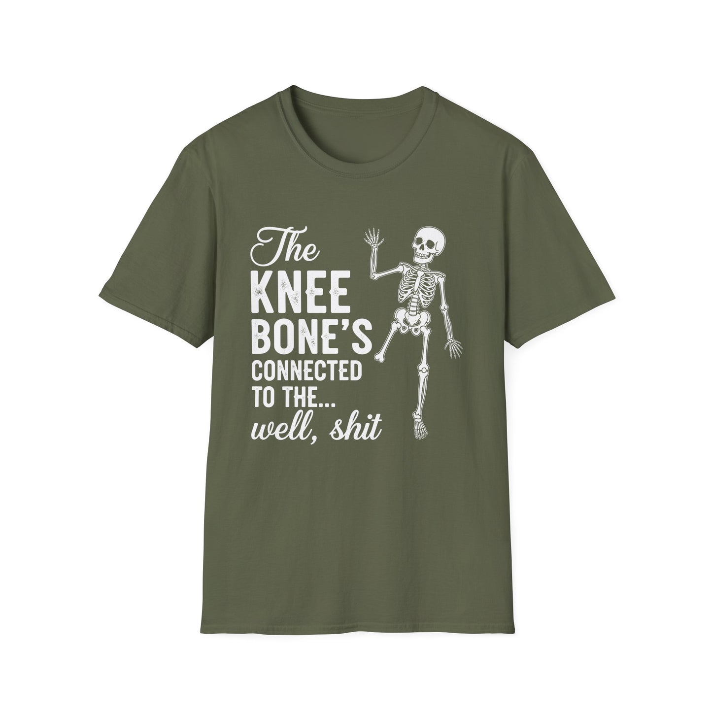 The Knee Bone's Connected to The Well, Shit Amputee Gifts T-Shirt