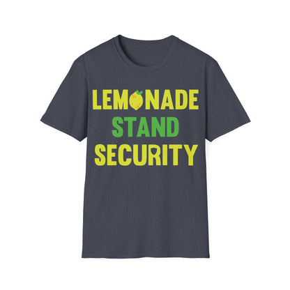 Funny Lemonade Stand Security Summer T-Shirt For Men Women T-Shirt