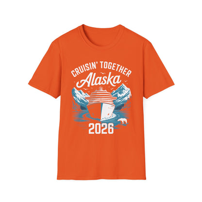 Alaska Cruise Together 2026 Matching Family Friends Group T-Shirt For Men Women
