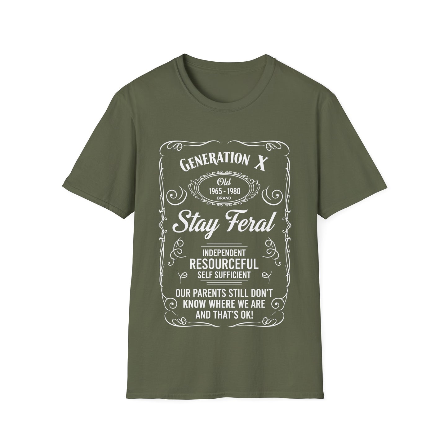 Generation X Stay Feral T-Shirt