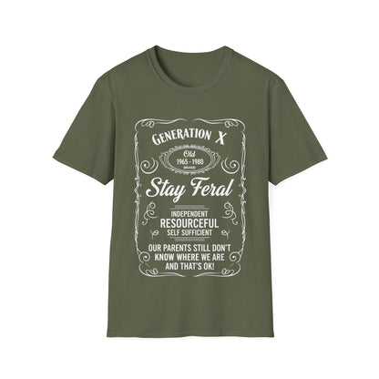 Generation X Stay Feral T-Shirt