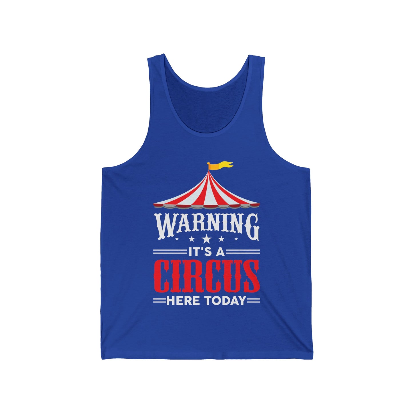 Its A Circus Here Today Circus Birthday Party Gift Costume  Tank top