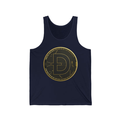 Dogecoin Cryptocurrency Crypto Doge Tank Tops For Men Women