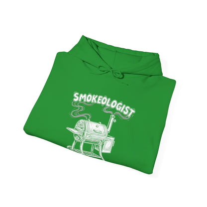 Funny Smokeologist Pitmaster BBQ Smoker Grilling Hoodie