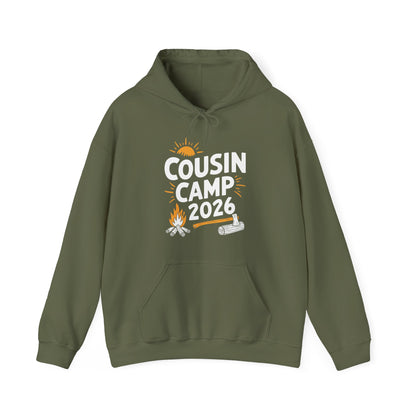 Cousin Camp 2026 Summer Vacation Trip Matching Family Hoodie For Men Women