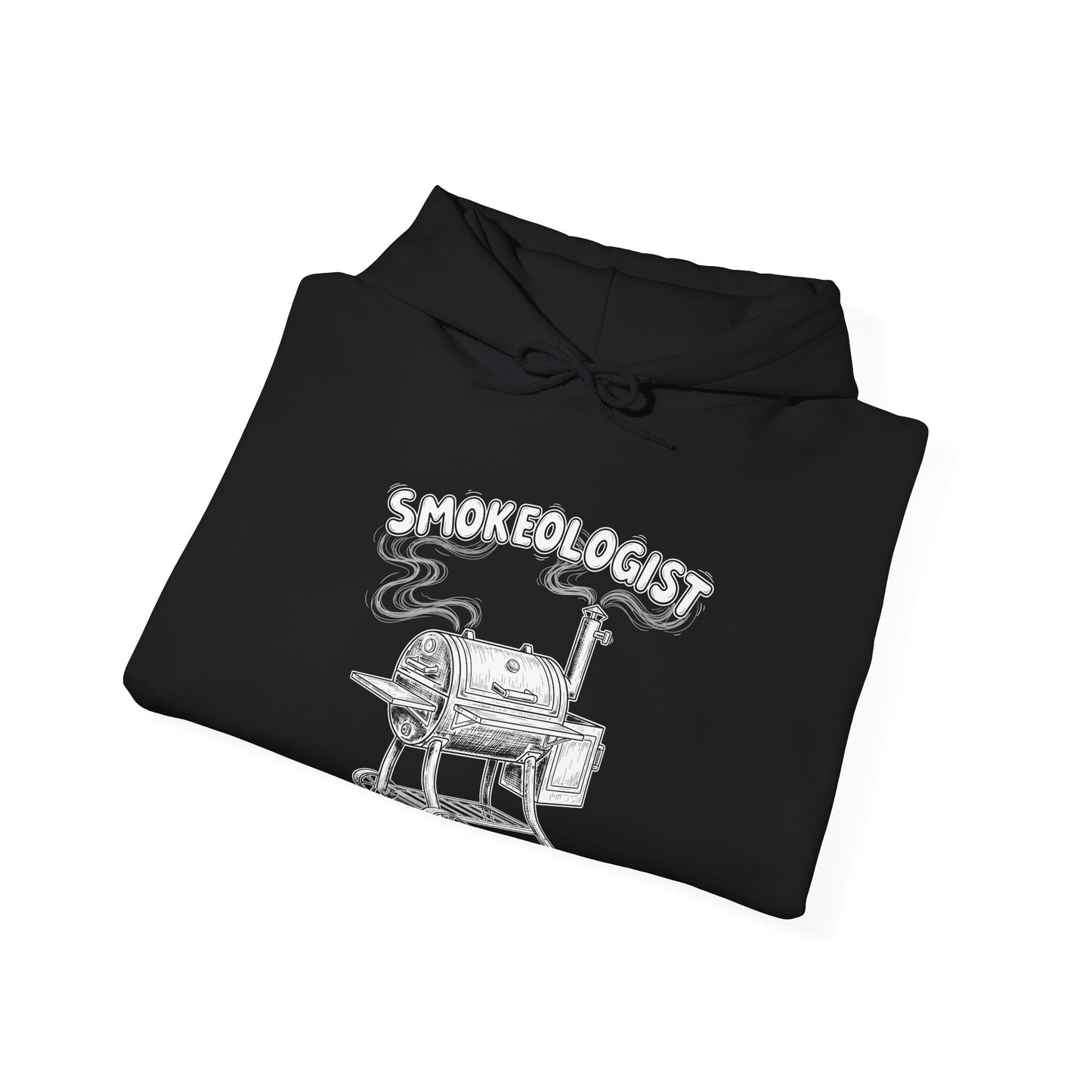 Funny Smokeologist Pitmaster BBQ Smoker Grilling Hoodie