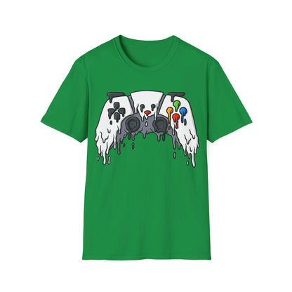 Melting Gaming Console Halloween Gaming Controller T-Shirt For Gamers