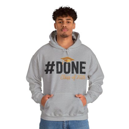 #Done Class of 2026 Graduation So Done Senior 2026 Grad Hoodie For Men Women