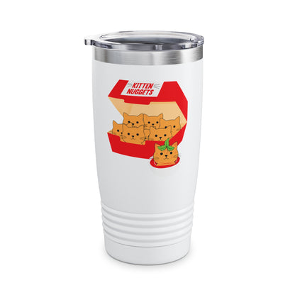 Funny Kitten Nuggets Food Pun Cat Lover Gift Chicken Nuggets Tumbler For Men Women Tumbler