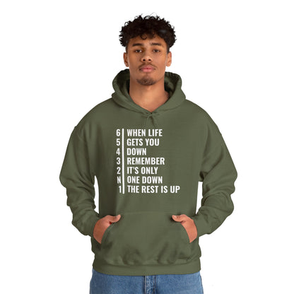 Funny Biker When Life Gets You Down Motorcycle Gear Rider Motercross Hoodie For Men Women Hoodie