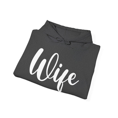 Funny Wife Est 2026 Just Married Bride Honeymoon Couple Wedding Hoodie For Women