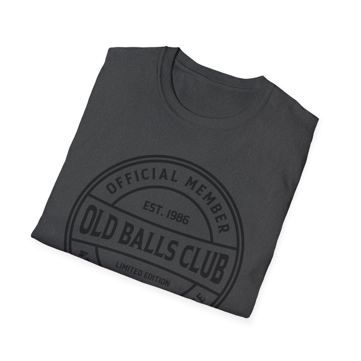 Mens Old Balls Club 40 Years Awesome Forty 40th Birthday Farthers Day T-Shirt