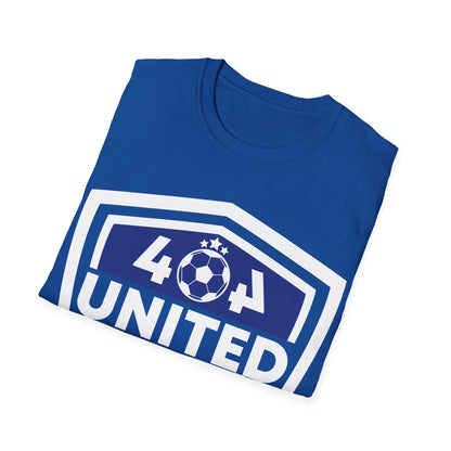 Funny 404 United Atlanta Soccer Badge Jersey T-Shirt For Soccer Lover Men Women T-Shirt