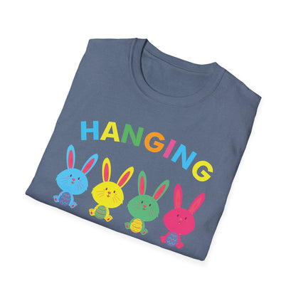 Funny Hangin with My Peeps Marshmallow Cute Happy Easter T-Shirt