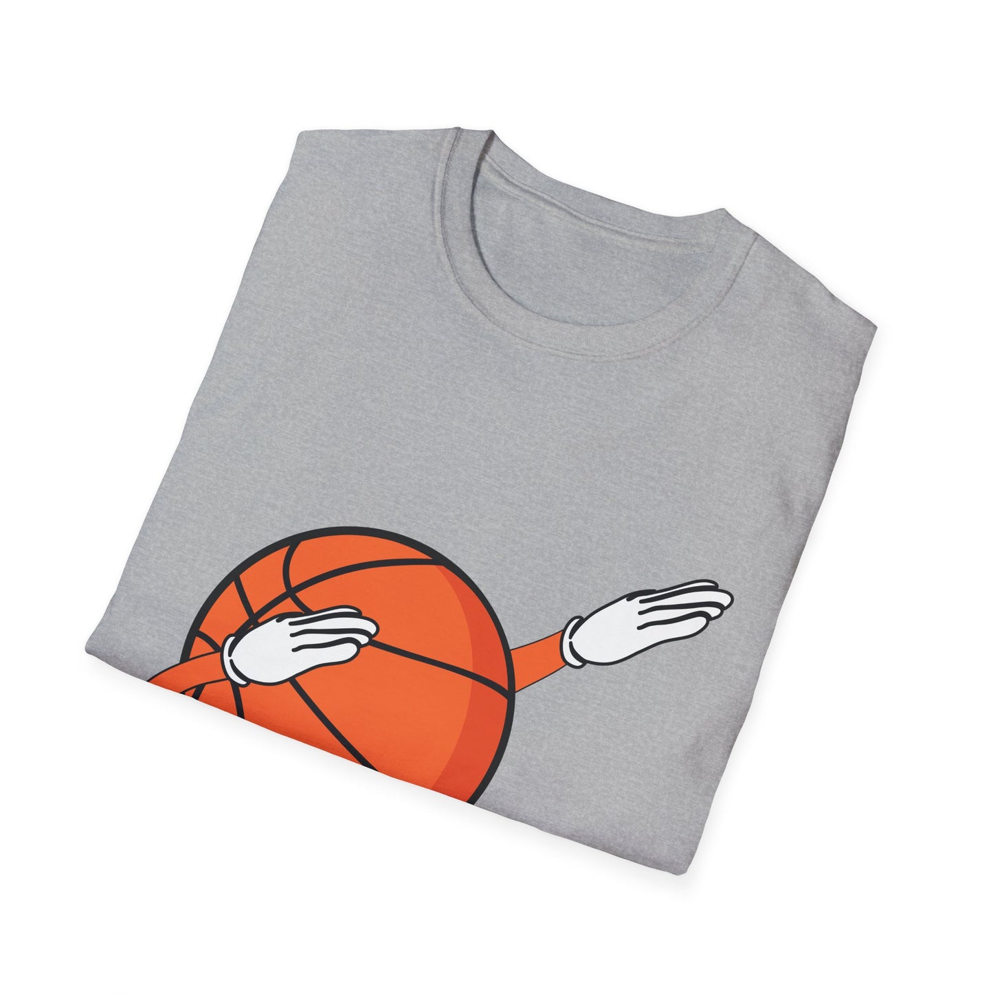 Funny Dabbing Basketball Dancing Ball Game In Shoes T-Shirt For Men Women T-Shirt