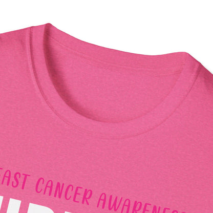 Breast Cancer Shirts Support Squad Tee Breast Cancer Awareness T-Shirt For Men Women