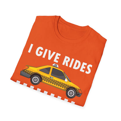 Funny Taxi Driver Driving Cab Taxicab Cabdriver Chauffeur Cabbie T-Shirt For Men Women T-Shirt