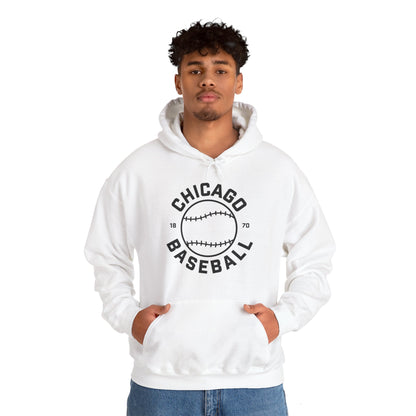 Chicago Baseball Gameday Fan Gear Sports Baseballer Hoodie For Men Women Hoodie