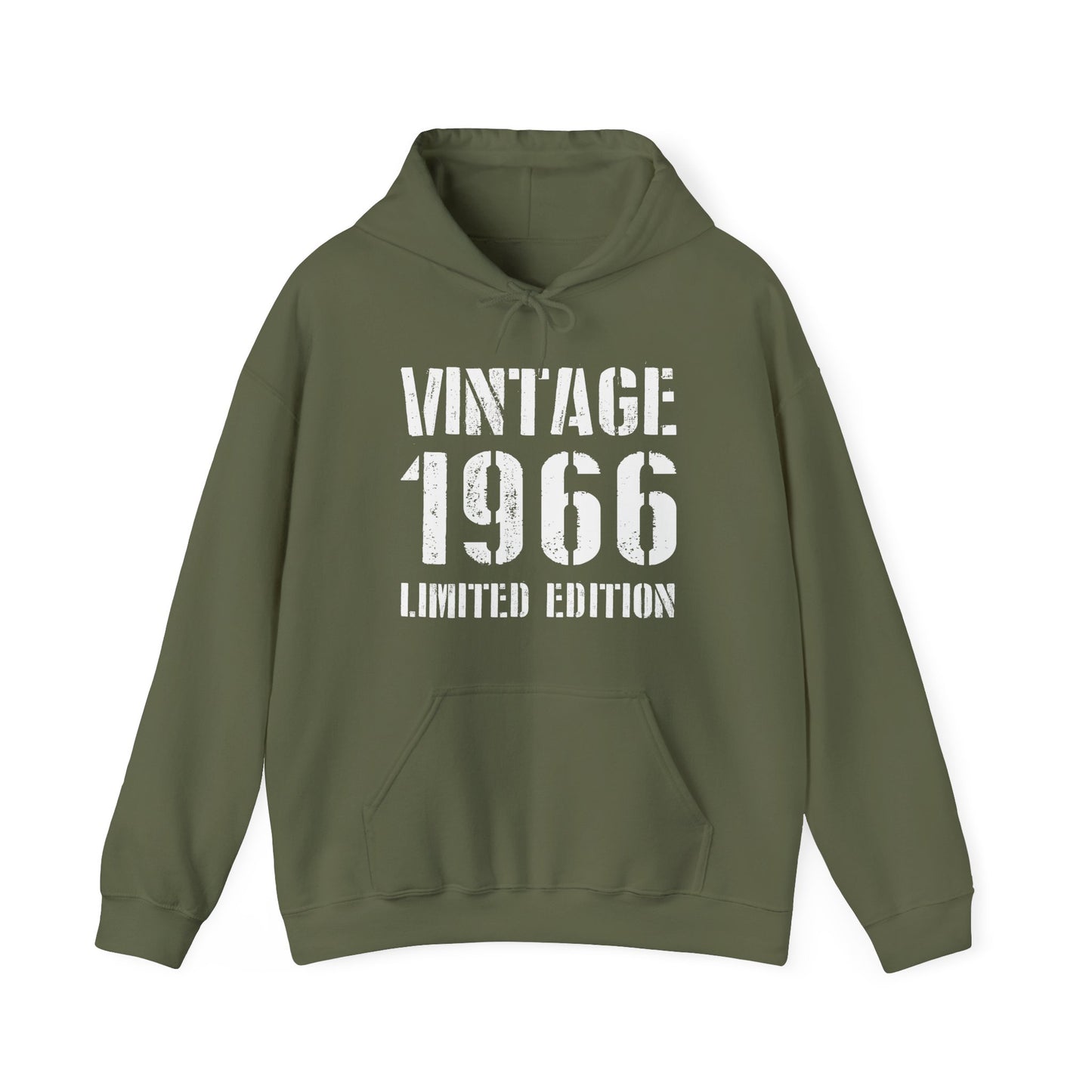 Funny Vintage 1966 60th Birthday Gifts 60 Year Old Hoodie For Men Women Hoodie