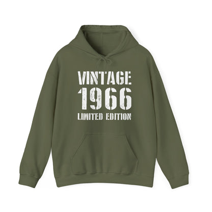 Funny Vintage 1966 60th Birthday Gifts 60 Year Old Hoodie For Men Women Hoodie