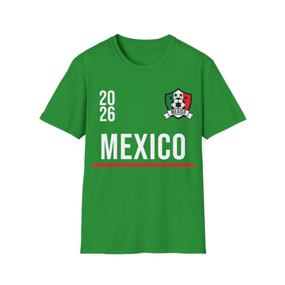 Mexico Soccer Jersey Tee Flag Football Gift 2026 T-Shirt
