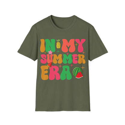 Funny In My Summer Era Summer Break Beach Family Matching Vacation T-Shirt For Men Women T-Shirt